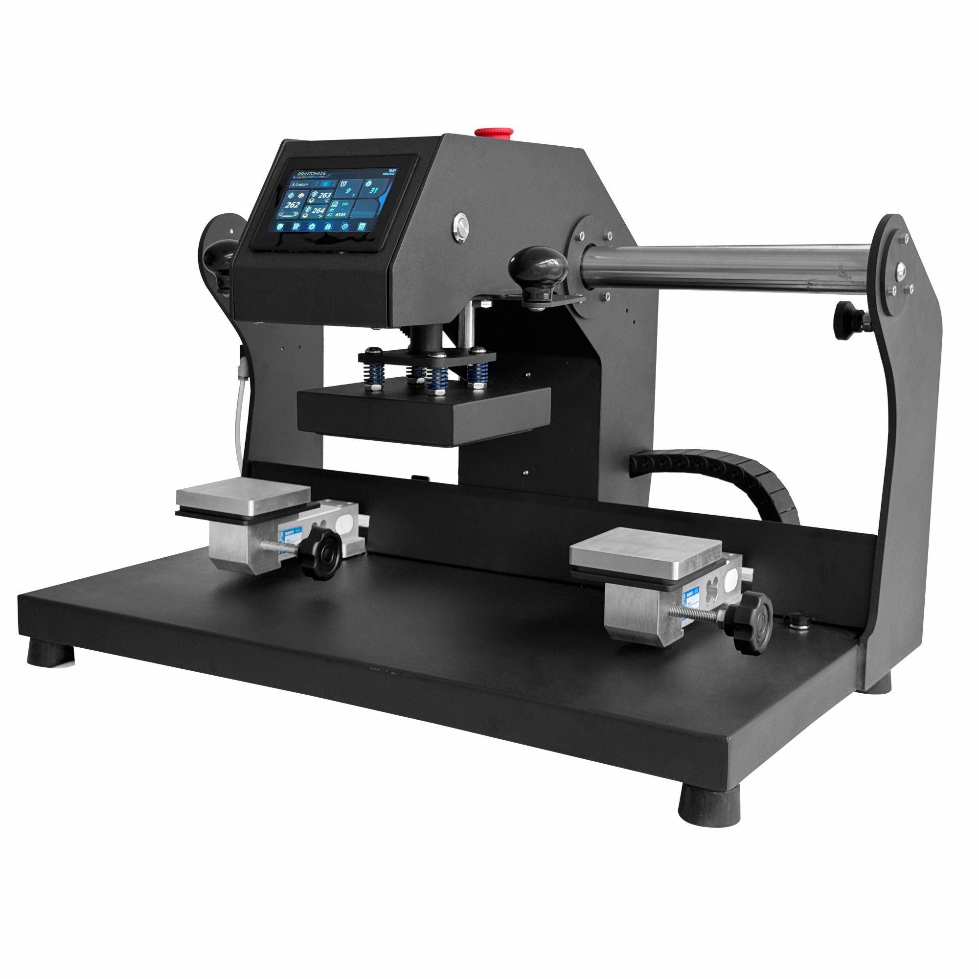 Hyper Stamp 6" x 6" Label Press - Industrial Heavy Duty Heat Press with Smart Control Touch Screen - Image 3